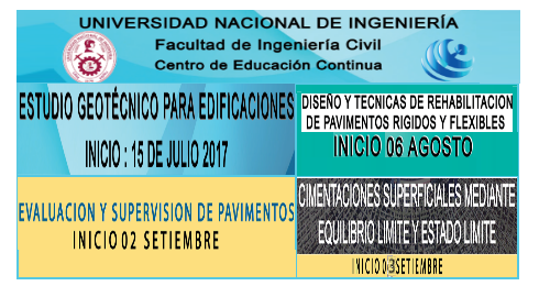 CURSOS TALLERES DEL CENTRO DE EDUCACIÓN CONTINUA DE LA FIC