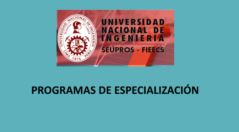 SEUPROS-FIEECS: PROGRAMAS DE ESPECIALIZACIÓN