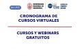 FIM-INFOUNI: CRONOGRAMA DE CURSOS VIRTUALES Y CURSOS-WEBINARS GRATUITOS