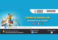 CENTRO DE IDIOMAS UNI DEL 12 AL 21 JULIO