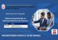Unidad de Posgrado de la FIEE convoca al Proceso de Admisión 2025-1 del Diplomado Especializado en Sistemas Eléctricos de Potencia | Inscripciones hasta el 20 de Marzo