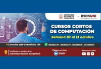 CURSOS DE COMPUTACIÓN DEL 02 AL 13 DE OCTUBRE.