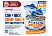 La Unidad de Recursos Humanos organiza D&eacute;cima feria alimenticia &ldquo;COME RICO, COME SANO: SABOR Y SALUD 2026&rdquo; | Fechas mi&eacute;rcoles 19 y 26, as&iacute; como los viernes 07, 21 y 28 de agosto