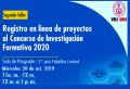 II TALLER Registro en línea de proyectos  al Concurso de Investigación Formativa Interdisciplinaria 2020