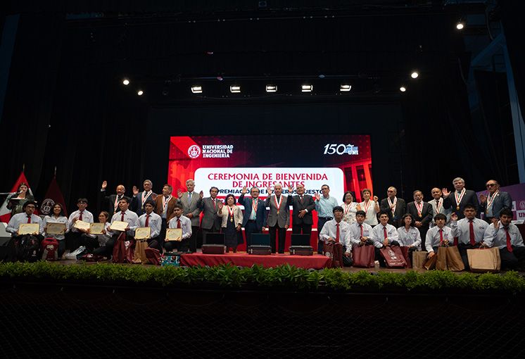 Universidad Nacional de Ingenier&iacute;a da la bienvenida a los cachimbos 2026-I