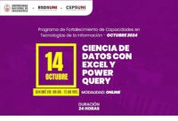 RSDS UNI / Ciencia de Datos con Excel y Power Query - 14 octubre