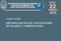 Centro de Educación Continua de la FIC: ¡Curso Taller Semipresencial MECÁNICA DE ROCAS Y APLICACIONES EN TALUDES Y CIMENTACIONES! | Inicio 22 de Febrero 2025