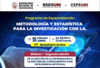 (CEPS - UNI) / Metodología y Estadística para la Investigación con I.A. - 15 de junio