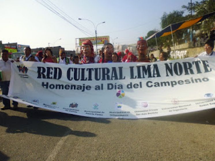 UNI participó en pasacalle organizado por la Red Cultural de Lima Norte