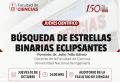 JUEVES CIENT&Iacute;FICO FACULTAD DE CIENCIAS Presenta la Charla Cient&iacute;fica &ldquo;B&uacute;squeda de estrellas binarias eclipsantes&rdquo; a cargo del Dr. Julio Tello G&aacute;lvez. | Fecha 01 de Octubre
