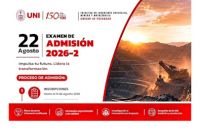 CONVOCATORIA DE LOS PROGRAMAS DE MAESTRIA 2026-II DE LA UNIDAD DE POSGRADO DE LA FIGMM | INSCRIPCIONES HASTA EL 19 DE AGOSTO
