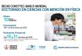 Becas Concytec-Banco Mundial: Programa de Doctorado en Ciencias con mención en Física