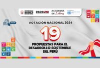 CONOCE Y VOTA POR UNA DE LAS 19 PROPUESTAS PARA EL DESARROLLO SOSTENIBLE DEL PERÚ- ADL