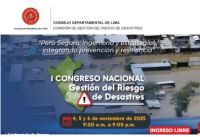 Dirección de Responsabilidad Social y Desarrollo Sostenible CEPS UN Invita al I Congreso Nacional de Gestión del Riesgo de Desastres (I CONAGRD) | Fechas 04, 05 y 06 de Noviembre
