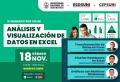 INVITACIÓN XI SEMINARIO WEB ONLINE 2023 / ANÁLISIS Y VISUALIZACIÓN DE DATOS EN EXCEL | Fecha 18 de Noviembre