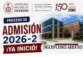 PROCESO DE ADMISI&Oacute;N MAESTR&Iacute;A Y DOCTORADO FIIS 2026-2 / INSCRIPCIONES HASTA EL 23 DE AGOSTO