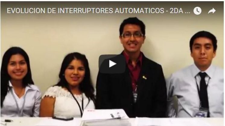 Evolución de interruptores automáticos – 2da Conferencia Magistral ABB- CEFIEE 2016-UNI