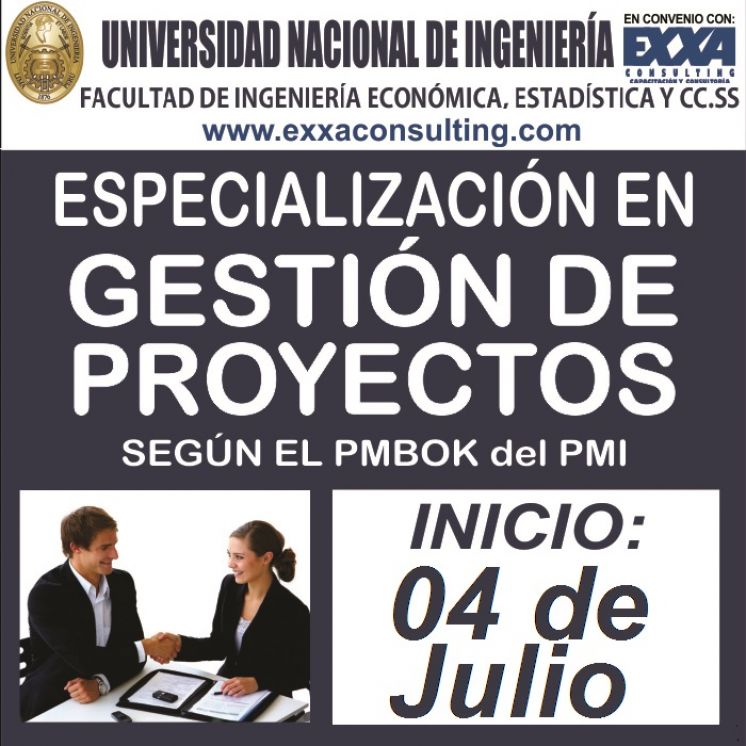 Programa de Especialización en Gestión de Proyectos