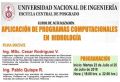 Curso Actualización APLICACIÓN DE PROGRAMAS COMPUTACIONALES EN HIDROLOGÍA