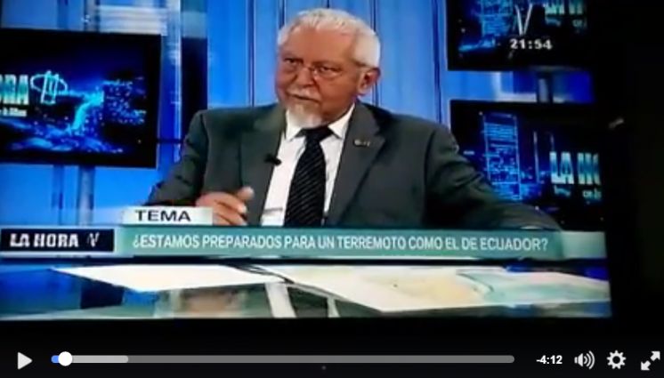 Dr. Ing. Javier Pique del Pozo entrevistado en La Hora N por Jaime De Althaus el viernes 22 a las 9 de la noche