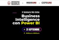 INVITACIÓN IX Seminario Web 2024:  Business Intelligence con Power Bi - 21 de septiembre