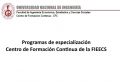 Programas de especializaci&oacute;n del Centro de Formaci&oacute;n Continua de la FIEECS