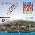 Foro La UNI y su Responsabilidad Social