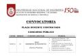 Convocatoria para Concurso Docente del Departamento Acad&eacute;mico de Sistemas y Telem&aacute;tica FIIS.