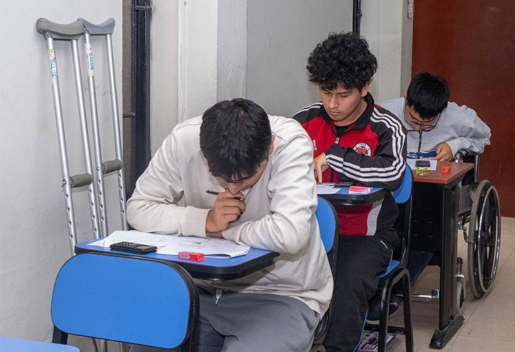 UNI culmina examen de admisi&oacute;n 2025-2 y destaca participaci&oacute;n de j&oacute;venes con discapacidad