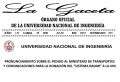 LA GACETA N° 051: PRONUNCIAMIENTO SOBRE EL PEDIDO AL MINISTERIO DE TRANSPORTES Y COMUNICACIONES PARA LA DONACIÓN DEL “SISTEMA RADAR” A LA UNI