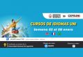 (CEPS - UNI) / Cursos de idiomas UNI - semana 02 al 08 enero