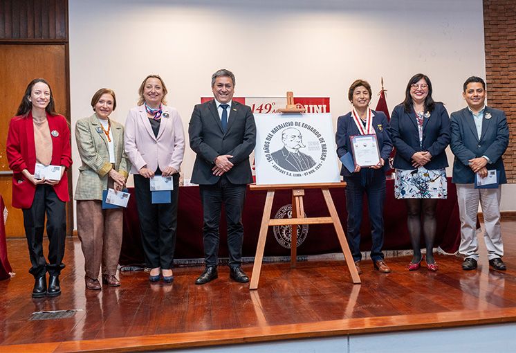 UNI y Serpost honran el legado del Ing. Eduardo de Habich con matasellos conmemorativo por 190 de su natalicio