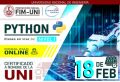CURSO: PYTHON NIVEL UNO - INICIO DE CLASES: SÁBADO 18 DE FEBRERO