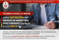 Centro de Idiomas de la FIM-UNI: Examen de Nivel de Ingl&eacute;s para Obtenci&oacute;n del Grado de Maestr&iacute;a, Doctorado o aplicar a una beca.