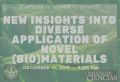 Workshop: &quot;New Insights Into Diverse Application of Novel (Bio)Materials