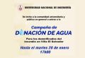 CAMPAÑA DE DONACIÓN DE AGUA PARA LOS DAMNIFICADOS DE VILLA EL SALVADOR