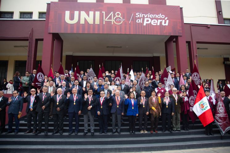 Rector de la UNI, Dr Alfonso López Chau, destaca logros en sus 148 años de fundación