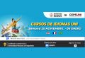 (CEPS - UNI) / Cursos de idiomas UNI - semana 25 noviembre - 06 enero