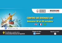 CENTRO DE IDIOMAS UNI DEL 18 AL 25 DE OCTUBRE