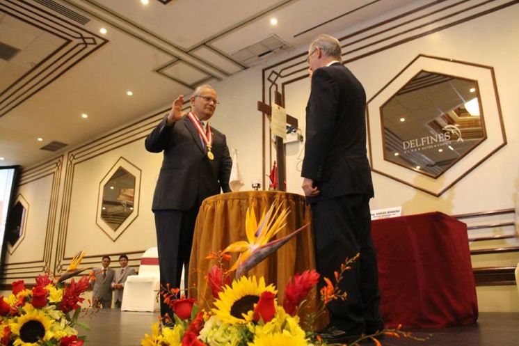 Juramentación de la directiva del Colegio de Ingenieros del Perú