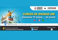 (CEPS - UNI) / Cursos de idiomas UNI - semana 17 mayo - 24 junio