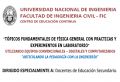 “TÓPICOS FUNDAMENTALES DE FÍSICA GENERAL CON PRACTICAS Y EXPERIMENTOS EN LABORATORIO”