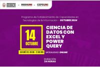 RSDS UNI -CEPS/ Ciencia de Datos con Excel y Power Query - 14 DE OCTUBRE