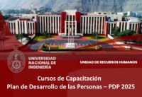 UNIDAD DE RECURSOS HUMANOS: Cursos de Capacitación que se desarrollarán en el marco del Plan de Desarrollo de las Personas – PDP 2025