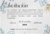 Ceremonia de Premiación de los III Juegos Florales 2025 : &quot;José María Arguedas” | Fecha 30 de Octubre