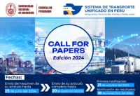 Call for Papers Edición 2024: “SISTEMA DE TRANSPORTE UNIFICADO: FERROCARRILES, PUERTOS, AEROPUERTOS Y REDES VIALES”