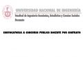 CONVOCATORIA FIEECS: CONVOCATORIA A CONCURSO PUBLICO DOCENTE POR CONTRATO