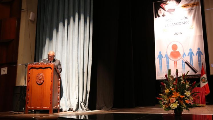 Discurso del rector de la UNI en la inauguración de la Presentación de Candidatos Presidenciales 2016