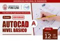 Proyecci&oacute;n Social de la FIM organiza Cursos 2024 | &iexcl;  Domina AutoCAD 2D y 3D desde cero  ! | 12 de Febrero