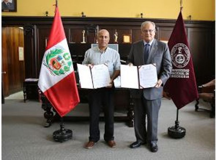 Universidad de Jaén y UNI suscribieron Convenio Marco de Colaboración Interinstitucional